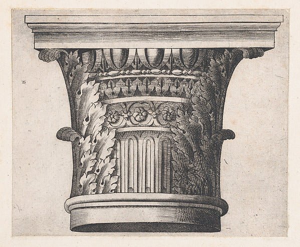 Attributed to Master G.A.Speculum Romanae Magnificentiae C-16x12"(A3) Poster