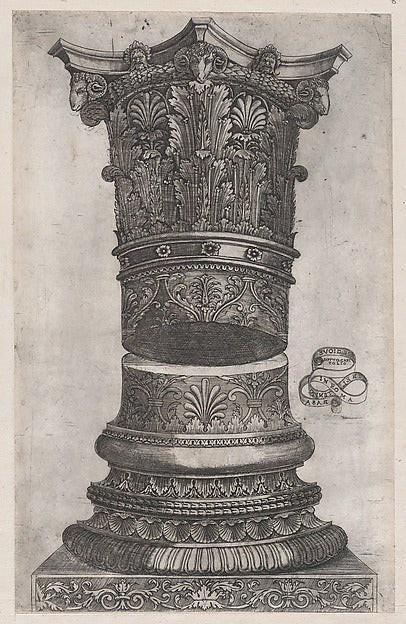 Attributed to Master G.A.Speculum Romanae Magnificentiae D-16x12"(A3) Poster