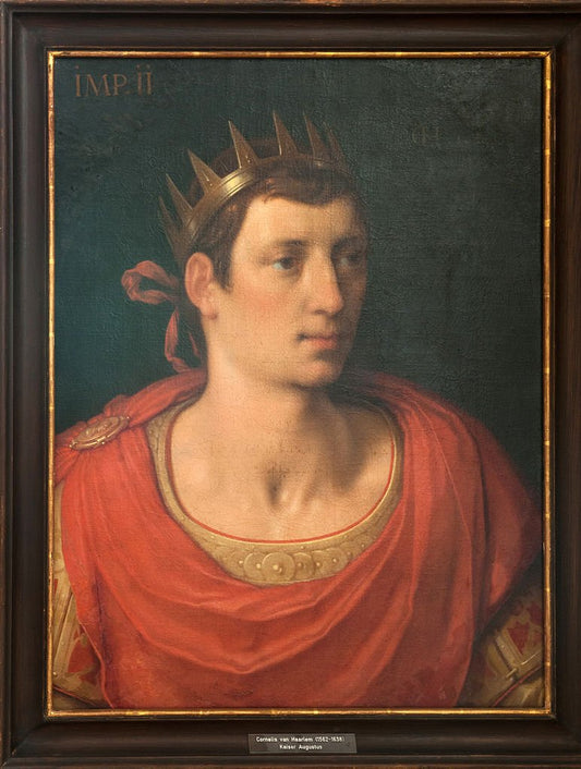 Augustus, vintage artwork by Cornelis van Haarlem, A3 (16x12") Poster Print
