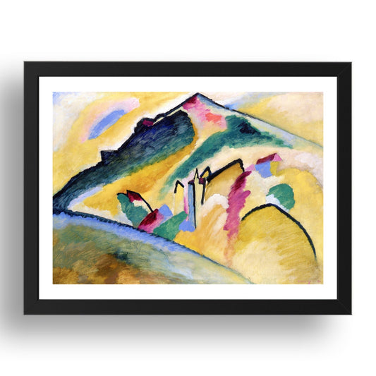 Autumn Landscape 1911 by Wassily Kandinsky, 17x13" Frame