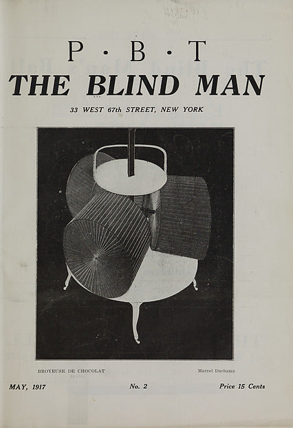 :The blind man 1917-16x12"(A3) Poster