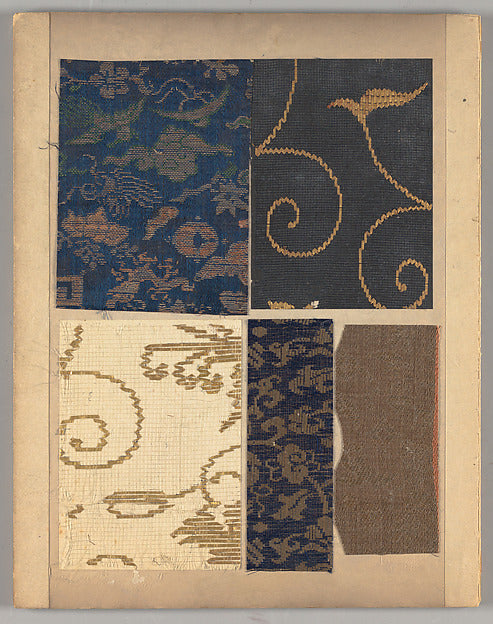 :[Japanese textiles] 1920s-16x12"(A3) Poster