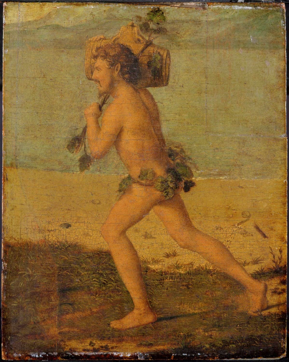 Bacchante, vintage artwork by Cima da Conegliano, A3 (16x12") Poster Print