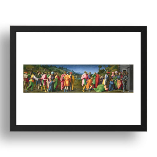 Bacchiacca: Joseph pardons his Brothers, Poster in 17x13"(A3) Frame