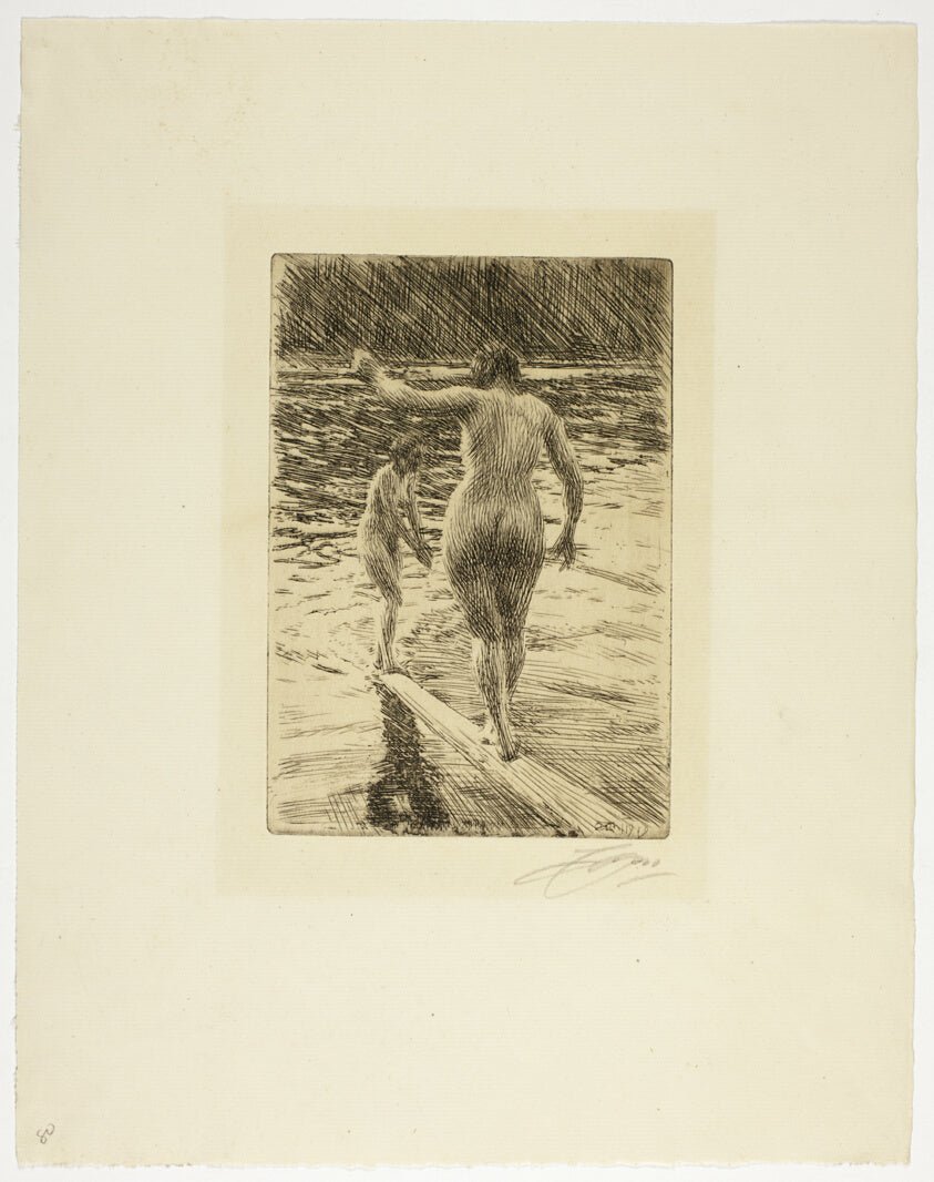 Balance by  Anders Zorn, 23x16"( A2 size) Poster Print