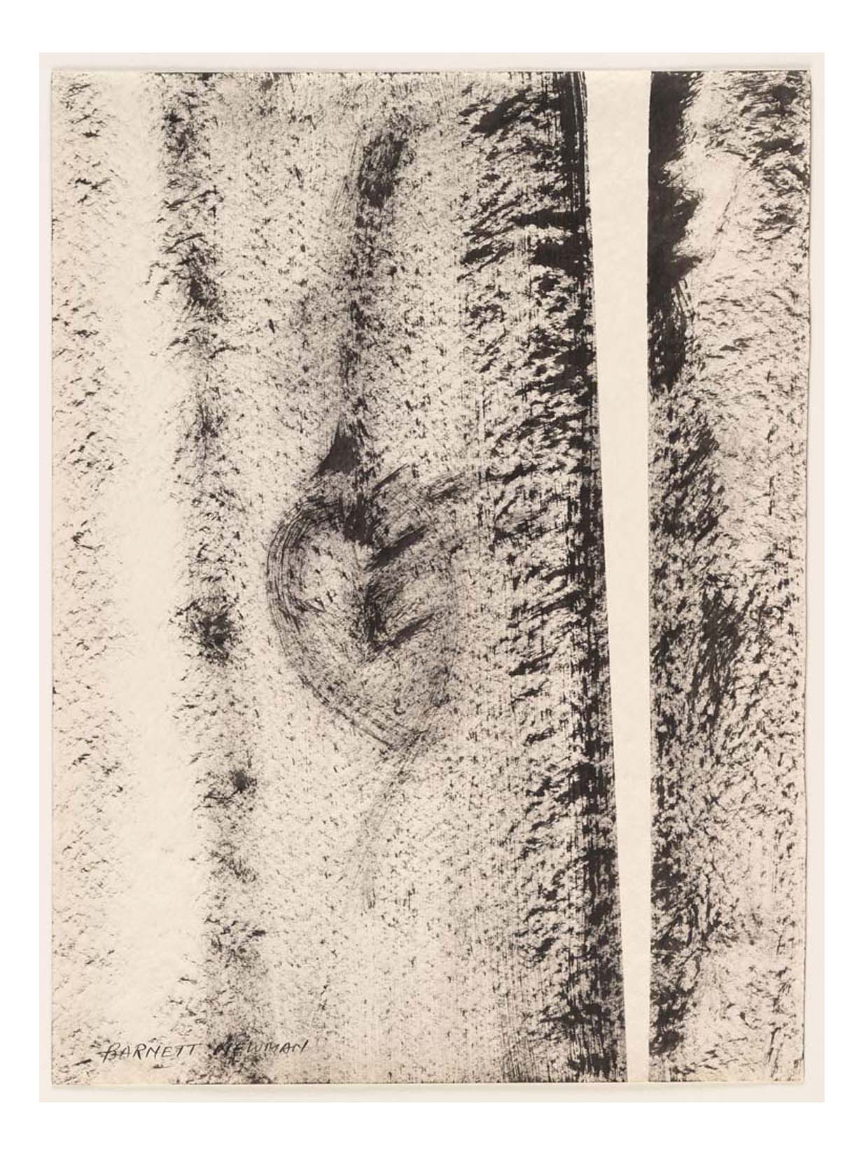 Barnett Newman - Untitled, 16x12" (A3) Poster Print