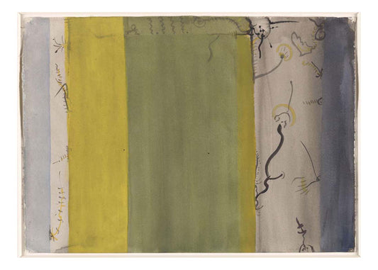 Barnett Newman - Untitled (2), 16x12" (A3) Poster Print