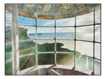 Belle Tout Lighthouse Beachy Headby Eric Ravilious, vintage art, A3 (16x12") Poster Print