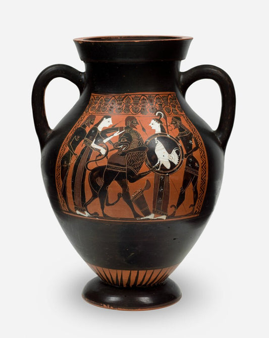 Belly-Amphora (Storage Jar) by  Greek; Athens, 23x16"( A2 size ) Poster Print