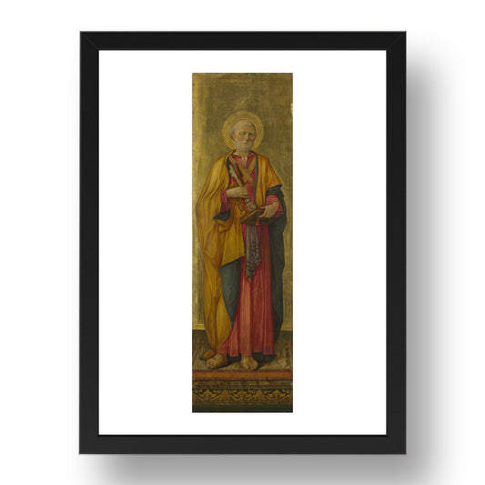 Benvenuto di Giovanni: Saint Peter, Poster in 17x13"(A3) Frame