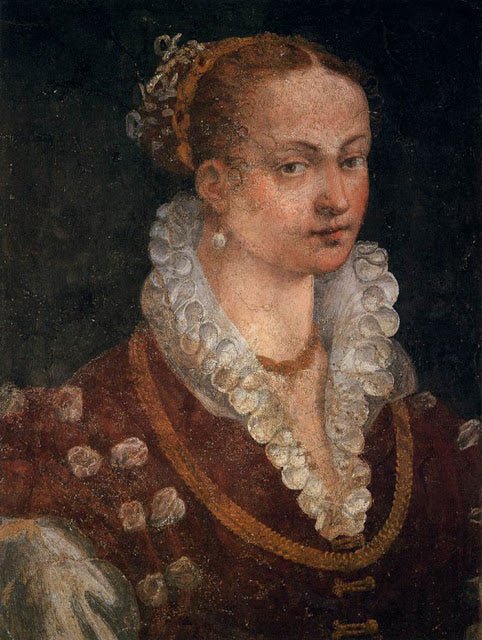 Bianca Capello, vintage artwork by Alessandro Allori, A3 (16x12") Poster Print