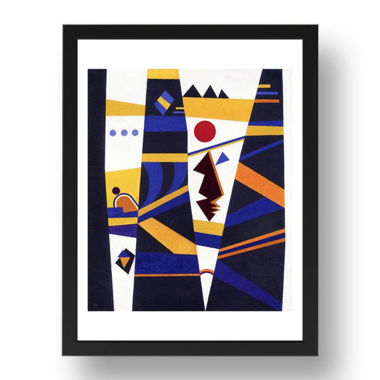 Binding 1932 by Wassily Kandinsky, 17x13" Frame