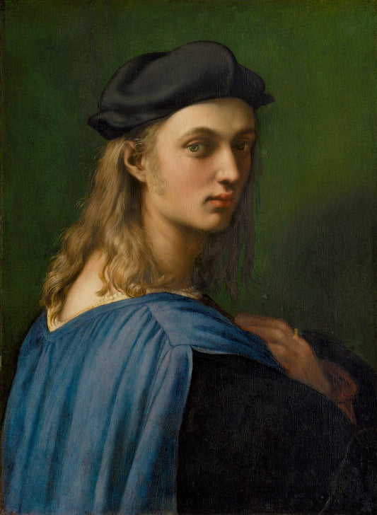 Bindo Altoviti, vintage artwork by Raphael, A3 (16x12") Poster Print