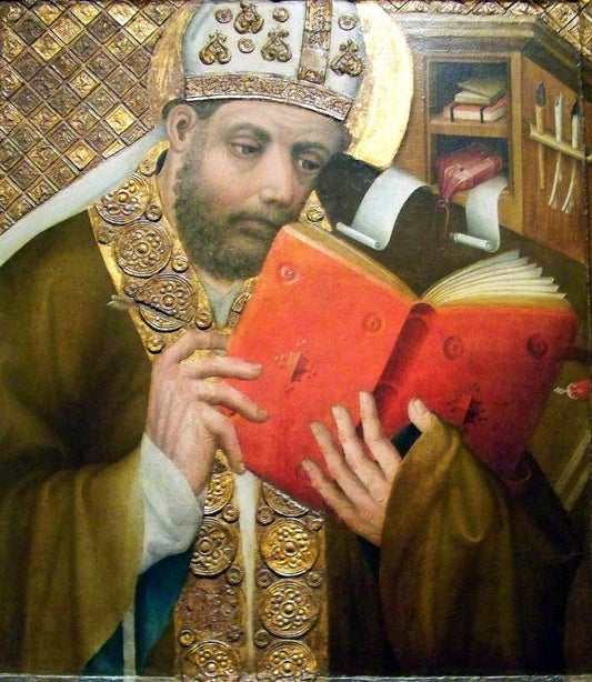 Bishop, vintage artwork by Theodoric of Prague, A3 (16x12") Poster Print