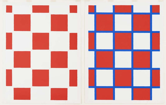 Blinky Palermo - Flipper vintage art, A3 (16x12")  Poster Print 