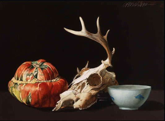 Bodegon Still life, vintage artwork by Juan Sànchez Cotàn, A3 (16x12") Poster Print