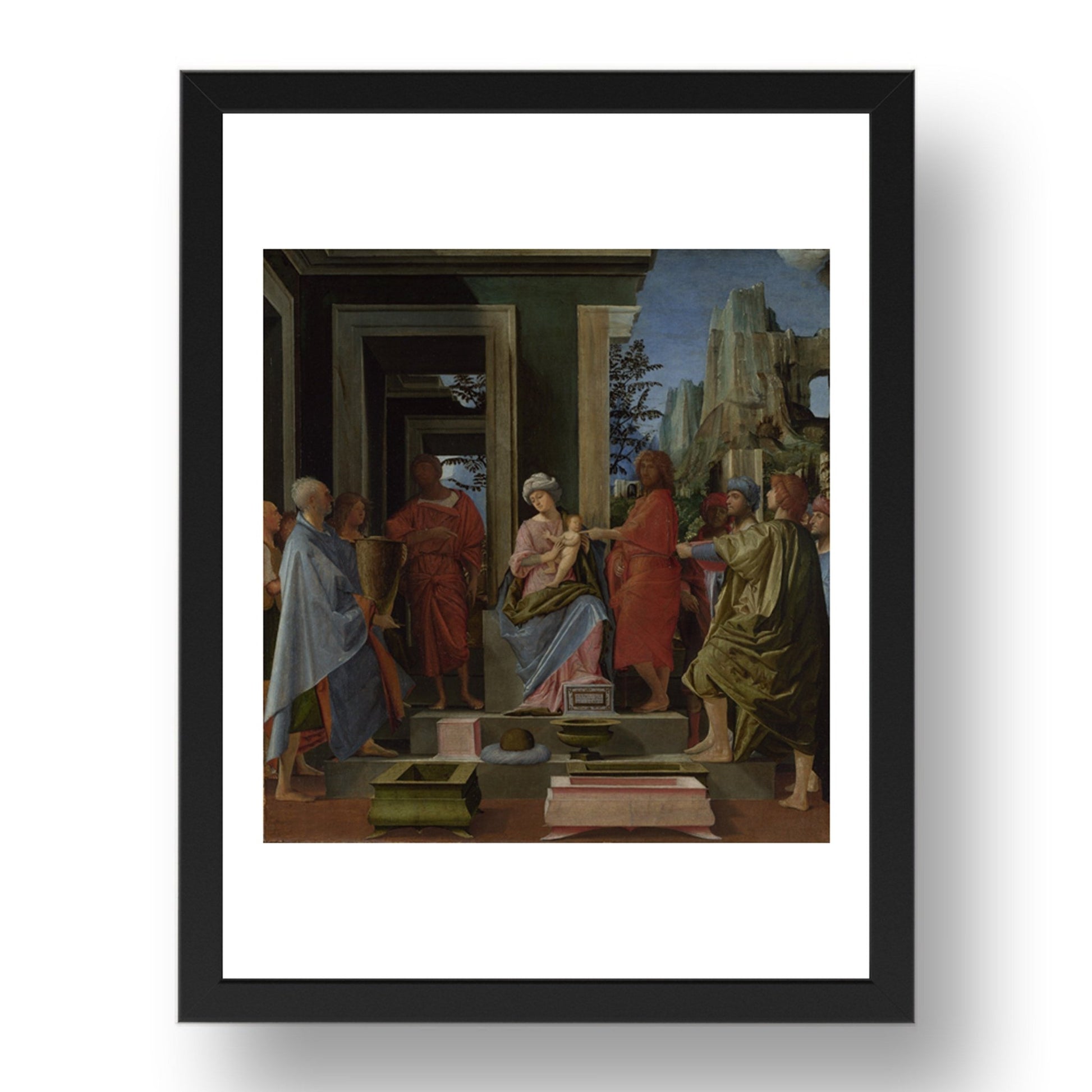 Bramantino: The Adoration of the Kings, Poster in 17x13"(A3) Frame