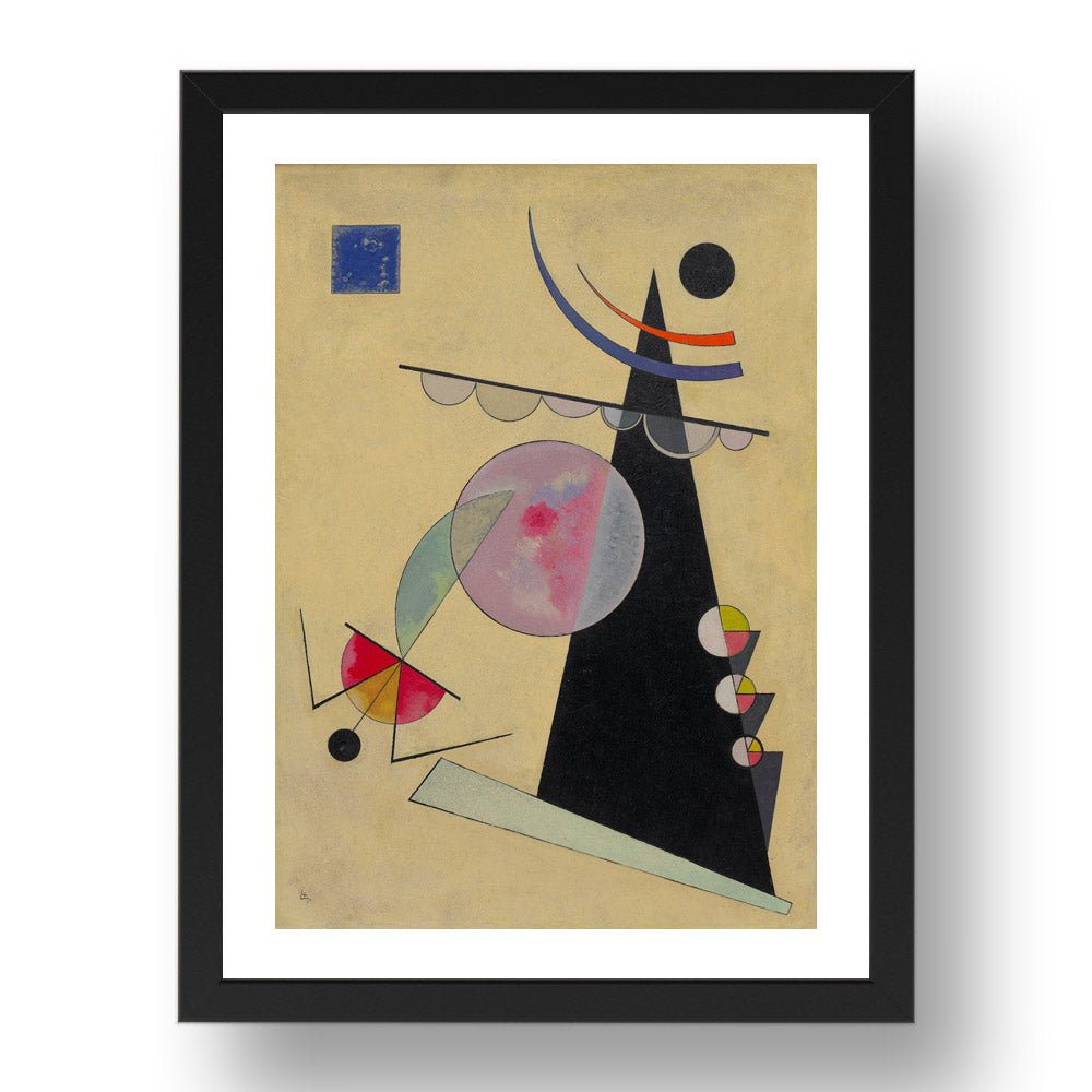  BRIGHT UNITY by Wassily Kandinsky, 17x13" Frame