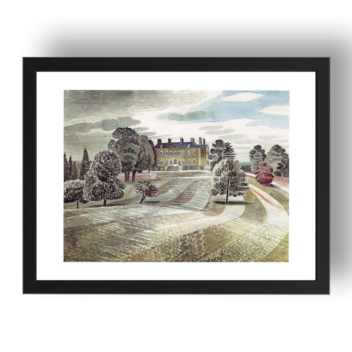 buscot Park by Eric Ravilious, 17x13