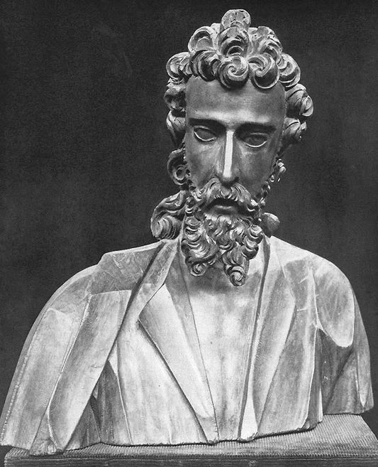 Bust of an Apostle, vintage artwork by El Greco, A3 (16x12") Poster Print