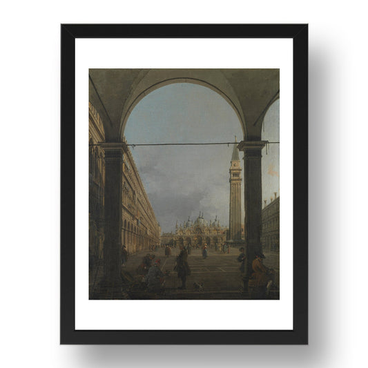 Canaletto: Venice: Piazza San Marco, Poster in 17x13"(A3) Frame
