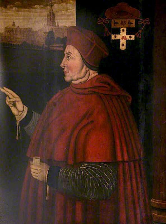 Cardinal Thomas Wolsey, vintage artwork by Sampson Strong, 12x8" (A4) Poster