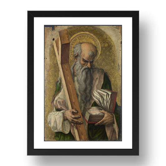 Carlo Crivelli: Saint Andrew, Poster in 17x13"(A3) Frame
