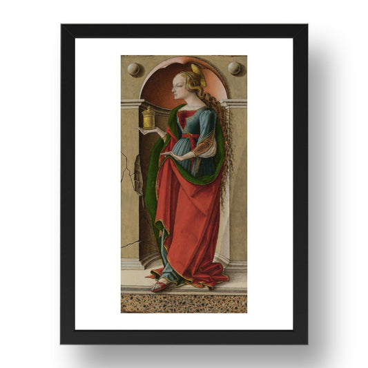Carlo Crivelli: Saint Mary Magdalene, Poster in 17x13"(A3) Frame