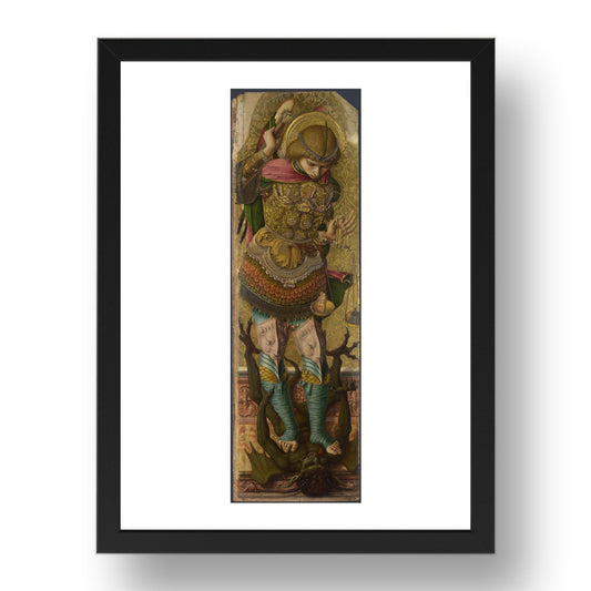Carlo Crivelli: Saint Michael, Poster in 17x13"(A3) Frame