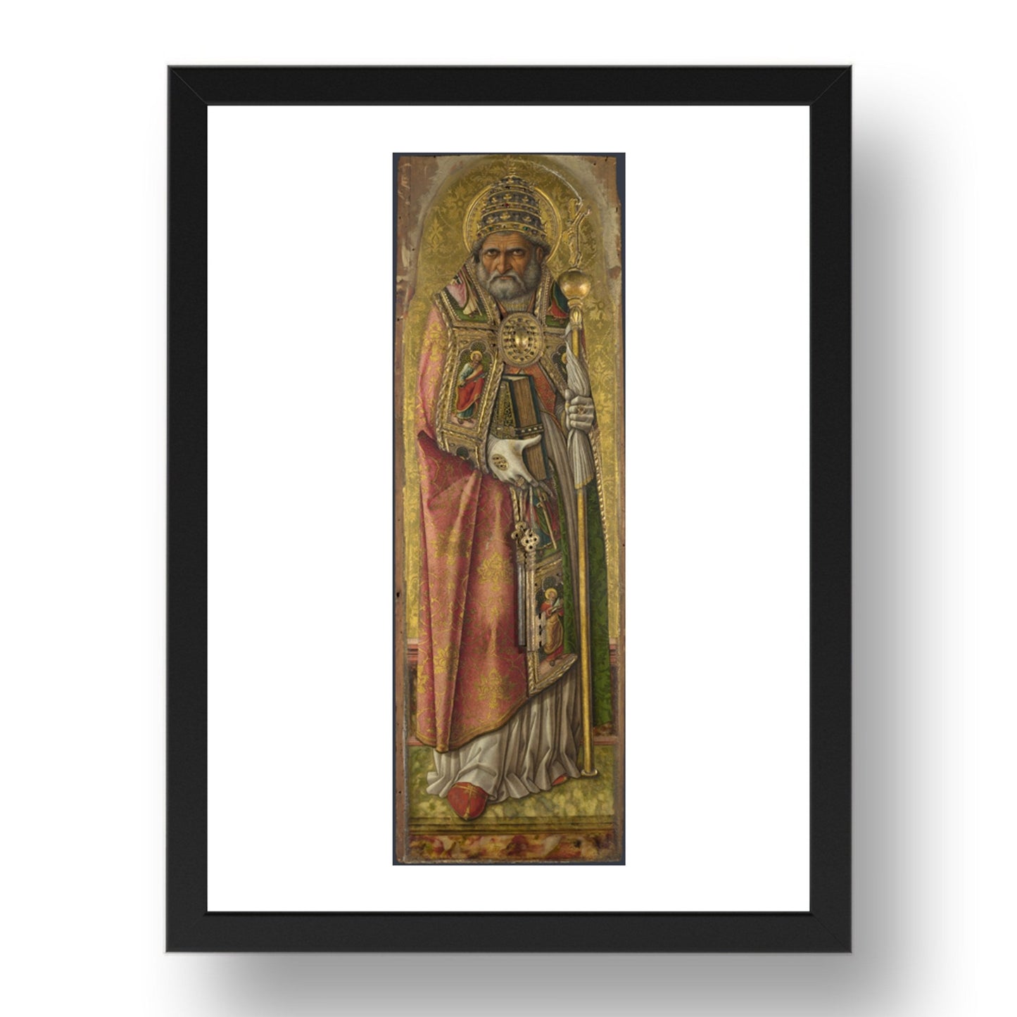 Carlo Crivelli: Saint Peter, Poster in 17x13"(A3) Frame