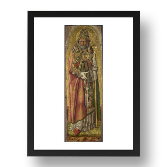 Carlo Crivelli: Saint Peter, Poster in 17x13"(A3) Frame