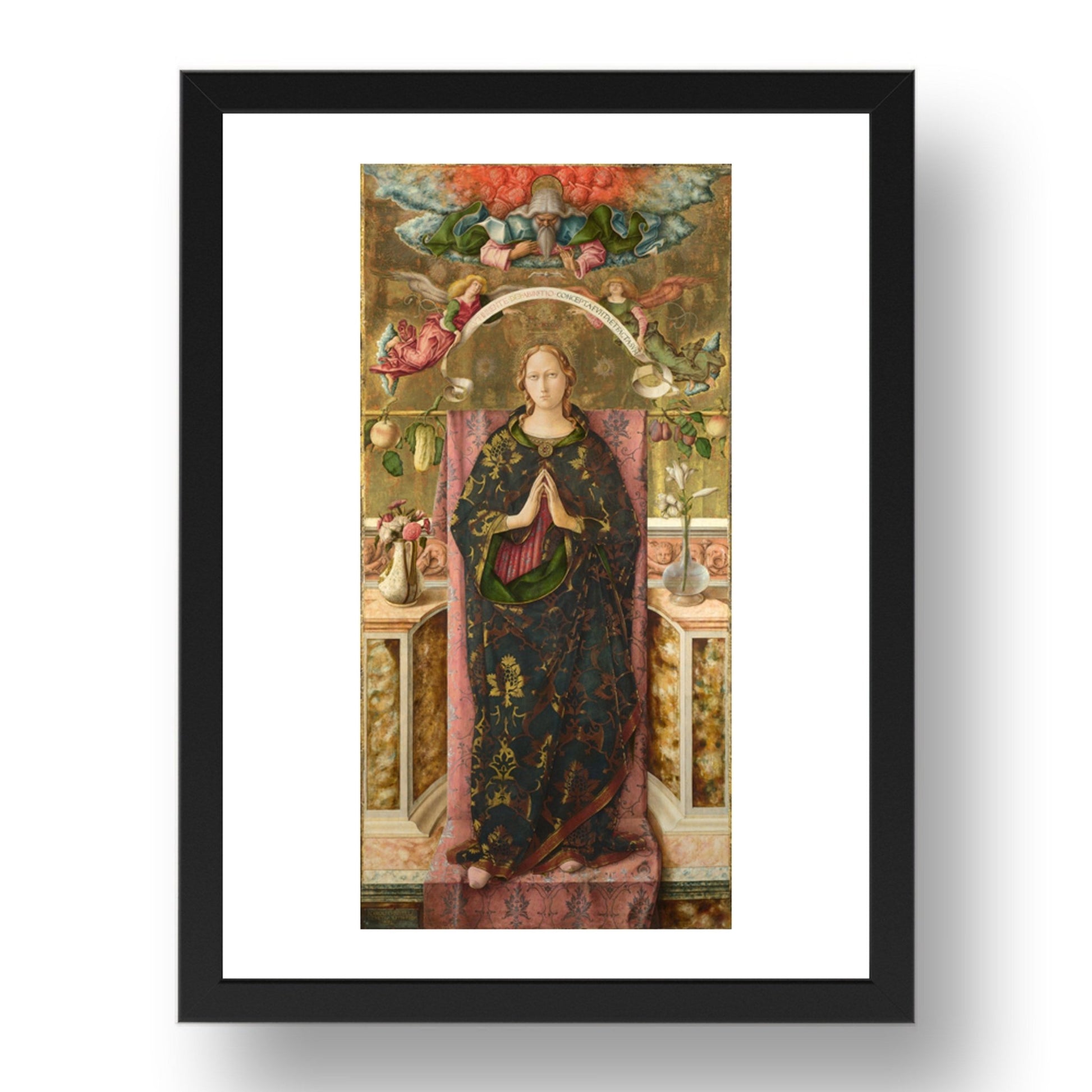 Carlo Crivelli: The Immaculate Conception, Poster in 17x13"(A3) Frame