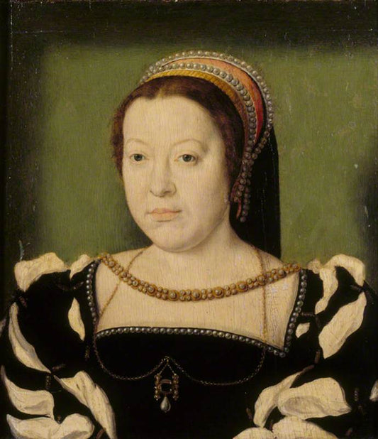 Catherine de' Medici (1519-1589), Queen of France, vintage artwork by Claude Corneille de Lyon, A3 (16x12") Poster Print