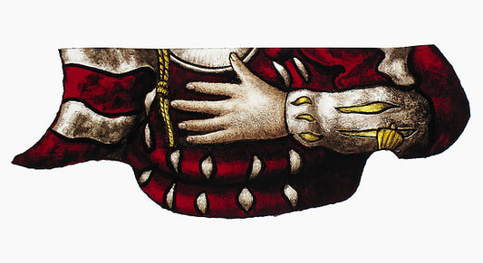 :Glass Fragment 19th century-16x12"(A3) Poster