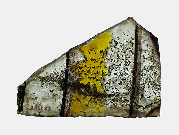 :Glass Fragment 15th century-16x12