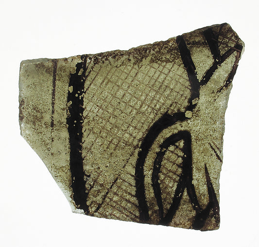 :Glass Fragment early 14th century-16x12"(A3) Poster