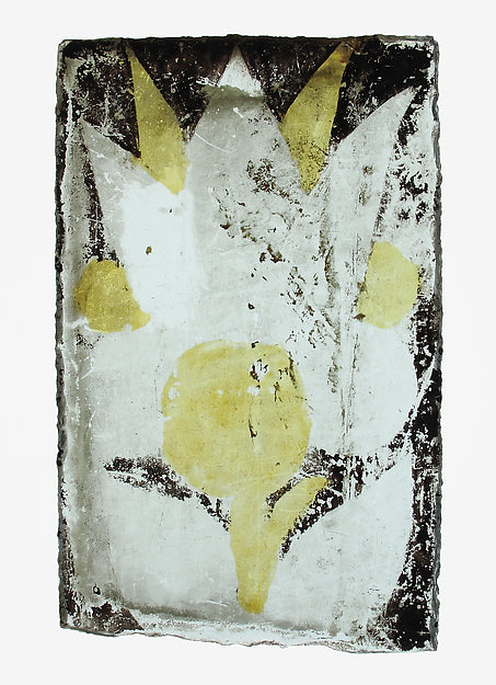 :Glass Fragment possibly 15th century-16x12"(A3) Poster