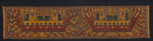 Ceremonial Hanging (palepai) by  Paminggir people, 23x16"( A2 size ) Poster Print