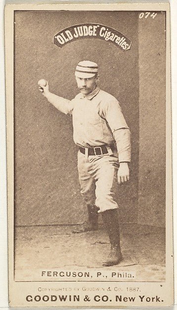 Charles J. "Charlie" Ferguson Pitcher Philadelphia from the-16x12"(A3) Poster