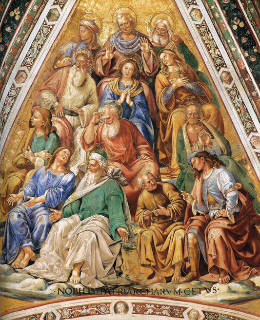 Choir of the Patriarchs, vintage artwork by Luca Signorelli, A3 (16x12") Poster Print