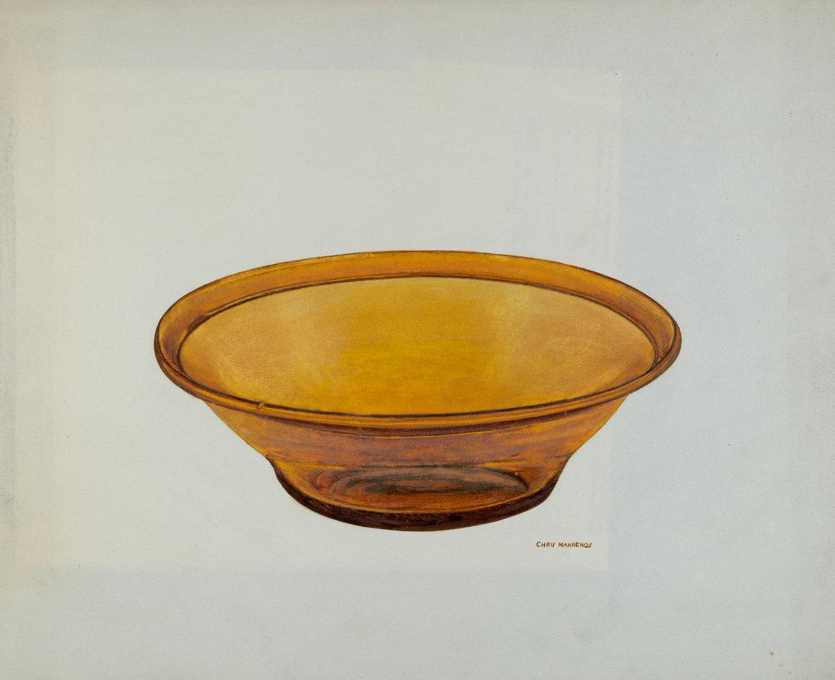 Chris Makrenos:Amber Pan,16x12"(A3) Poster