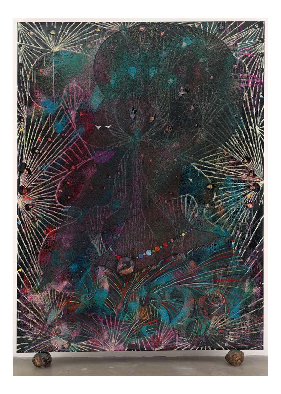 Chris Ofili - Prince amongst Thieves, 16x12" (A3) Poster Print