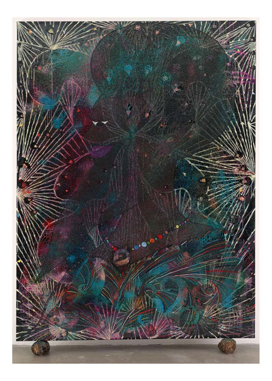Chris Ofili - Prince amongst Thieves, 16x12" (A3) Poster Print