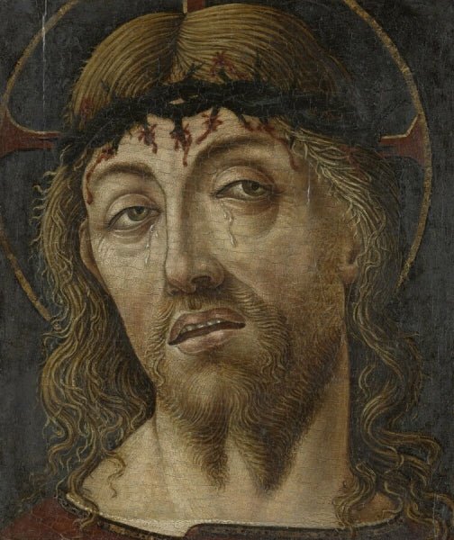 Christ of Mockery, vintage artwork by Carlo Crivelli, A3 (16x12") Poster Print