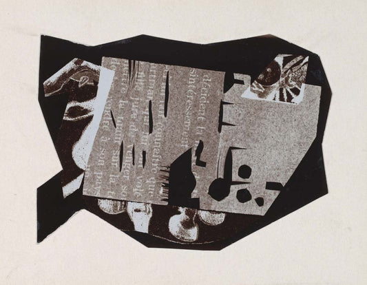 Christian Schad - Schadograph, vintage historic photograph, modern poster print