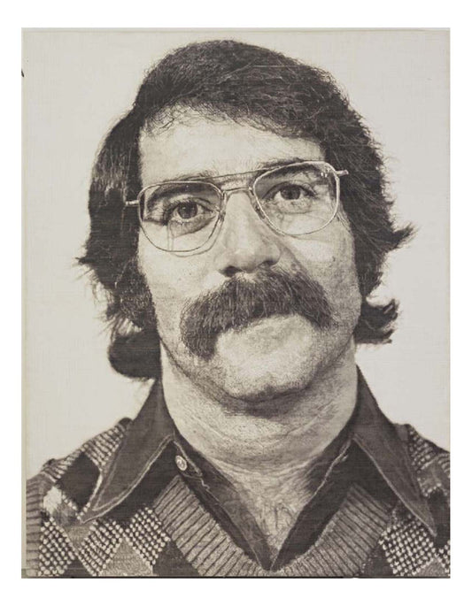 Chuck Close - Robert 104,072, 16x12" (A3) Poster Print