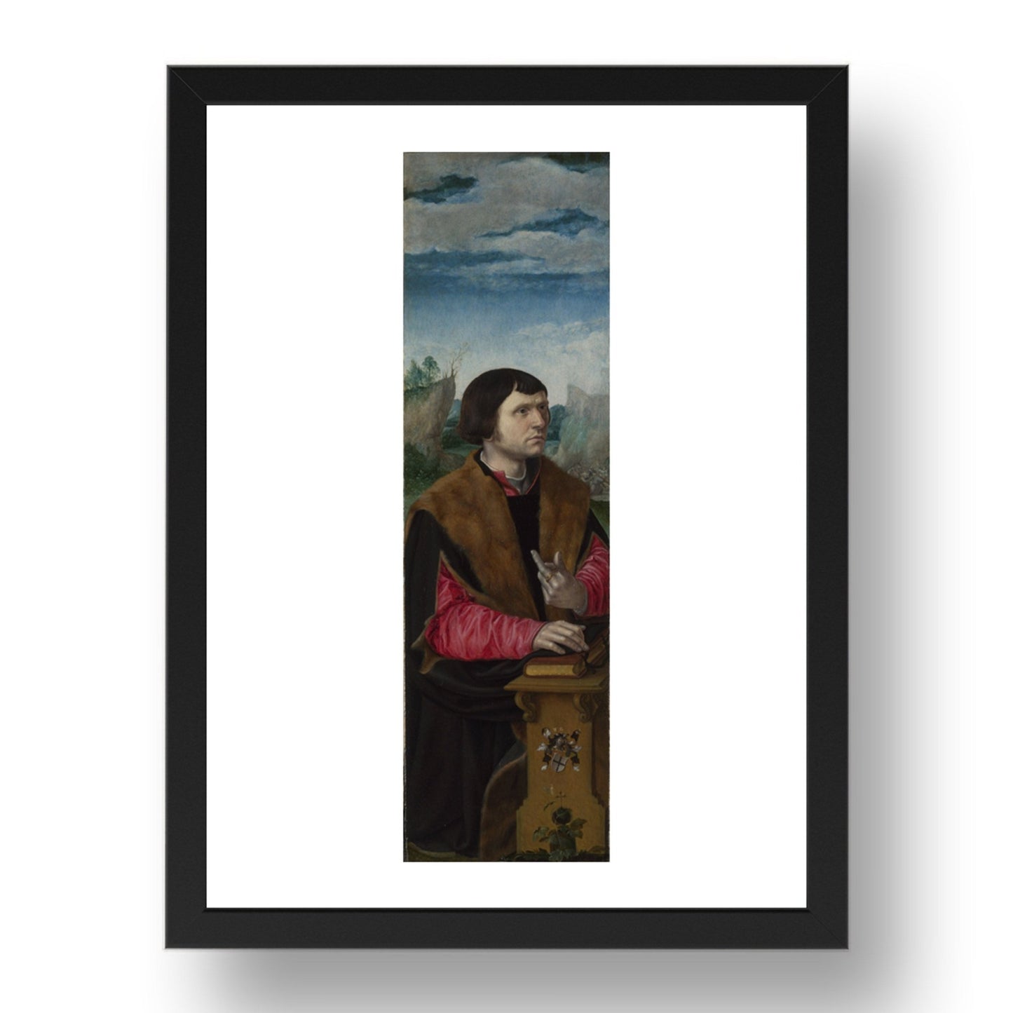 Circle of Pieter Coecke van Aalst: Donor: Left Hand Shutter, Poster in 17x13"(A3) Frame