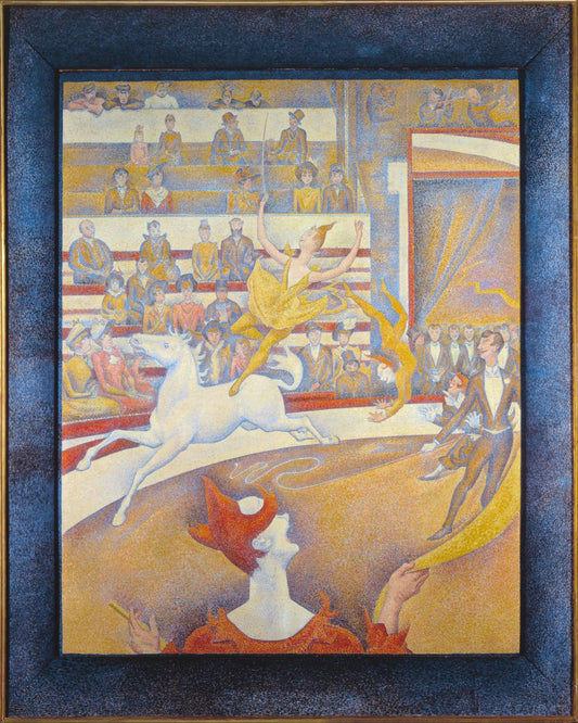Circus by Georges Seurat, vintage art, modern poster print