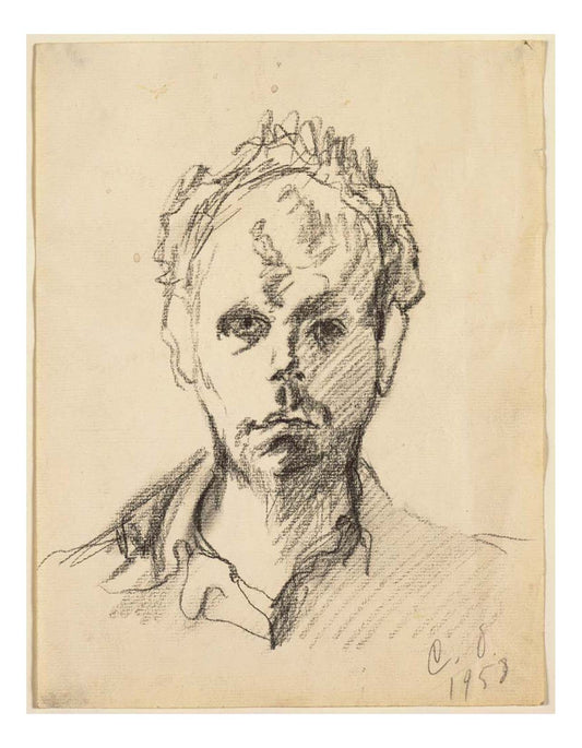 Claes Oldenburg - Self Portrait, 16x12" (A3) Poster Print