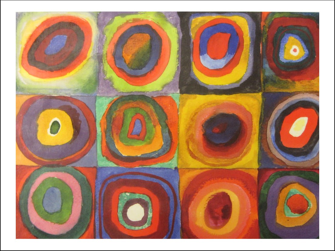 classic vintage art by Wassily Kandinsky, 23x16"( A2 size ) Poster Print